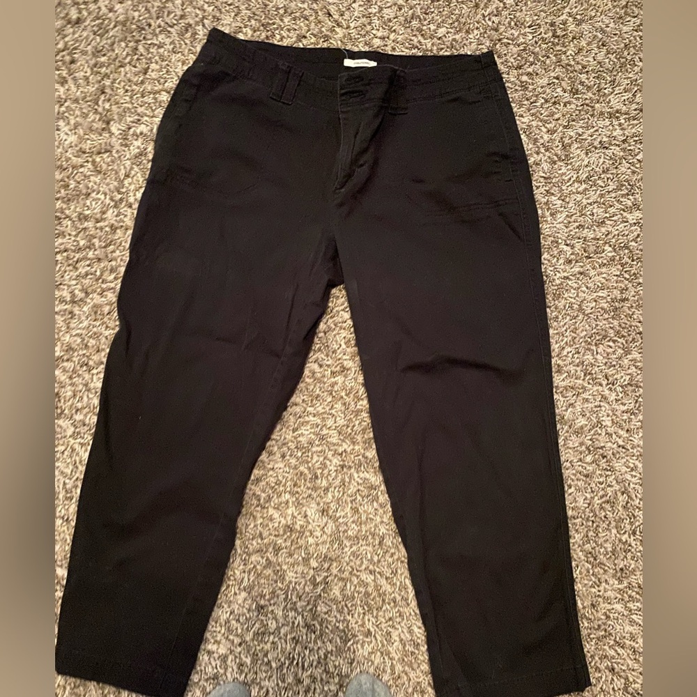 Maurices brand black capri